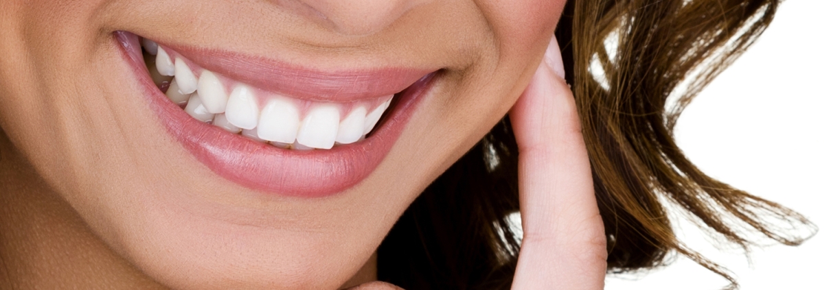 Woman Smiling Great Teeth Whitening